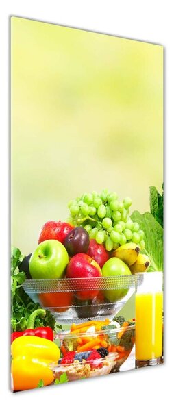Tablou din Sticlă Legume si fructe