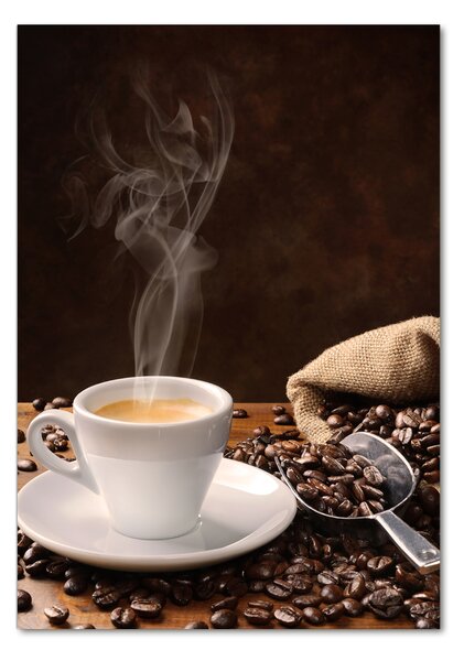 Tablou din Sticlă ceașcă de cafea