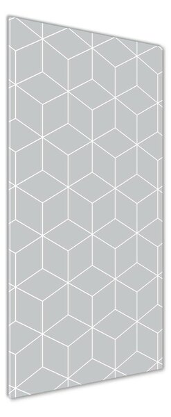 Tablou din Sticlă fundal geometrică