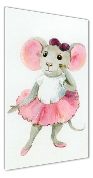 Imagine de sticlă mouse-balerină