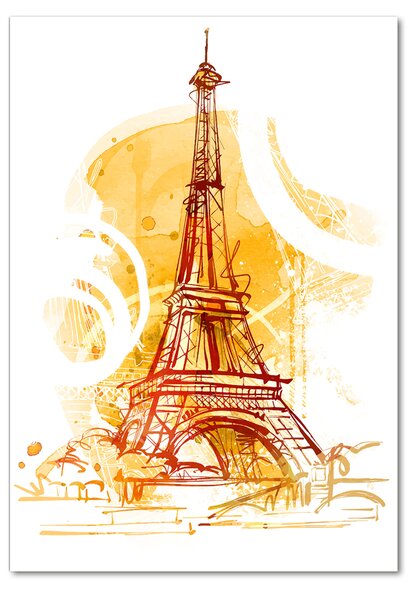 Imagine de sticlă Vara la Paris