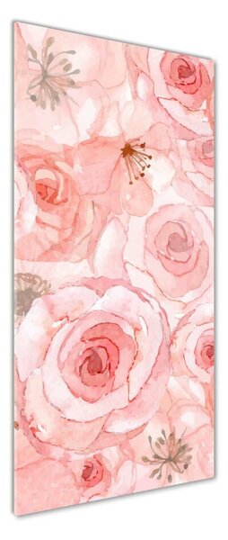 Tablou din Sticlă model floral