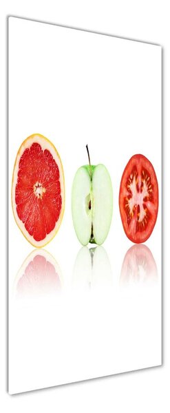 Tablou Printat Pe Sticlă Fructe si legume