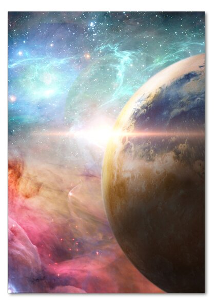 Tablou sticlă Galaxie