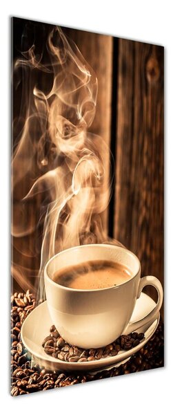 Tablou sticlă cafea aromatică