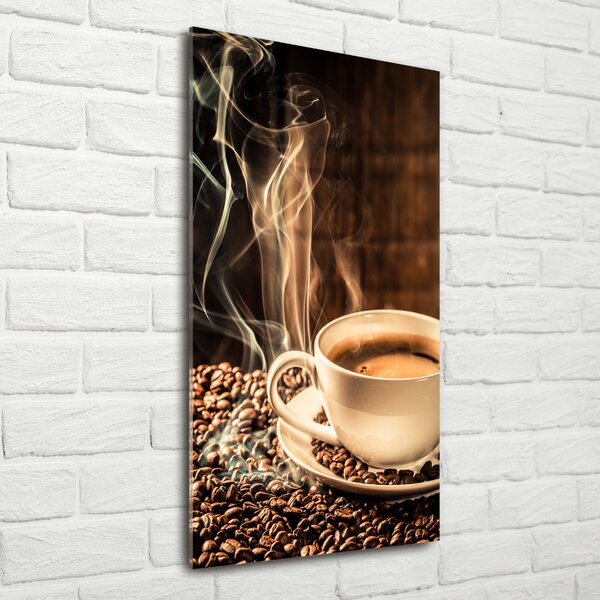 Fotografie imprimată pe sticlă cafea aromatică