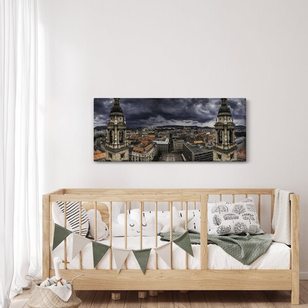 Tablou cu basilică (120x50 cm)