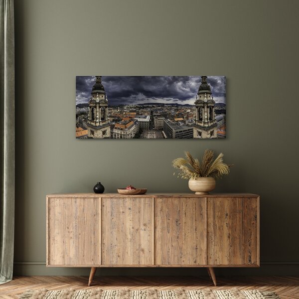 Tablou cu basilică (120x50 cm)