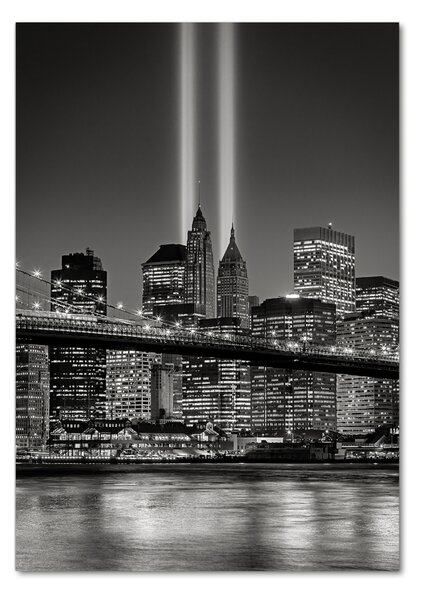 Fotografie imprimată pe sticlă Manhattan New York City