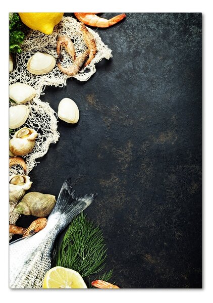 Imagine de sticlă Fructe de mare