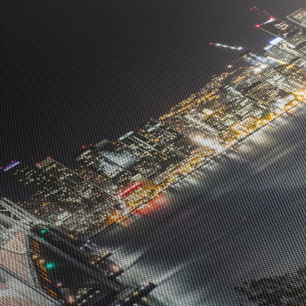 Tablou cu podul Brooklin și New York (120x50 cm)