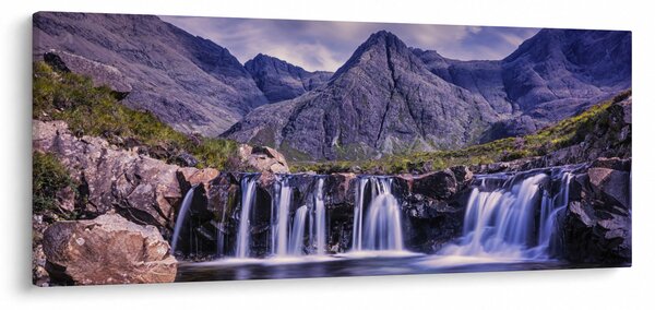 Tablou cu cascade (120x50 cm)