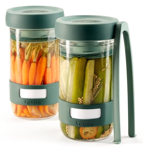 Set de fermentare 2 buc. 700 ml Pickles – Lékué