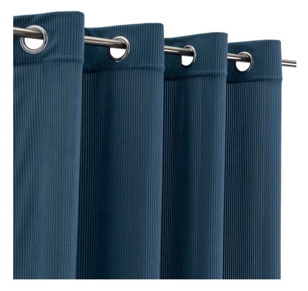 Draperie albastră din catifea reiată 140x260 cm Merely – Casa Selección
