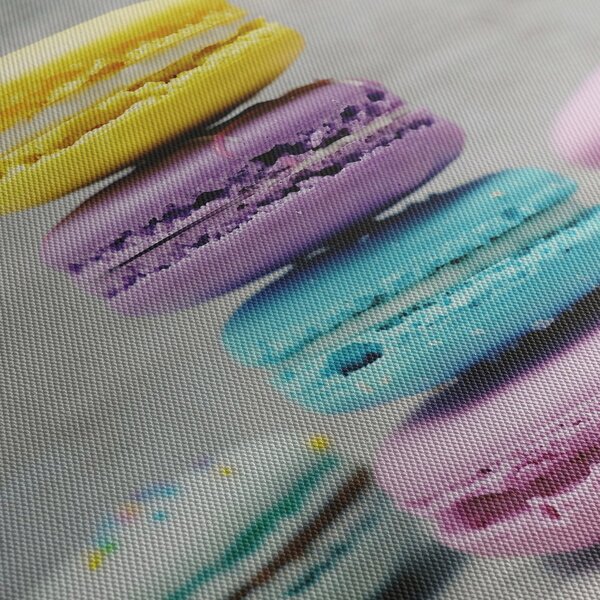 Tablou cu macarooni (cu ceas) (90x30 cm)
