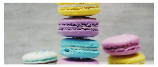 Tablou cu macarooni (120x50 cm)