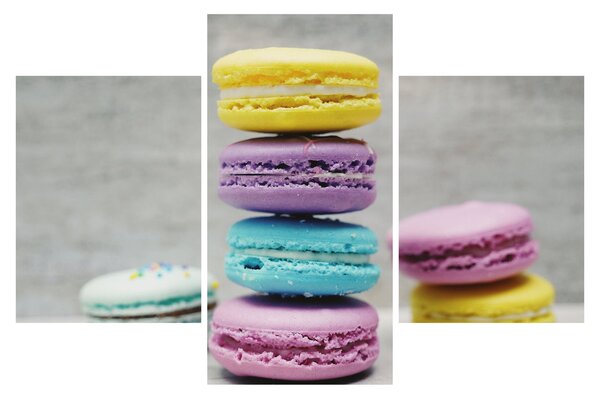 Tablou cu macarooni (90x60 cm)