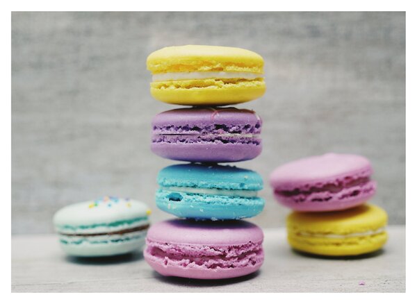 Tablou cu macarooni (70x50 cm)