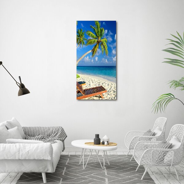 Tablouri tipărite pe pânză plaja tropicala