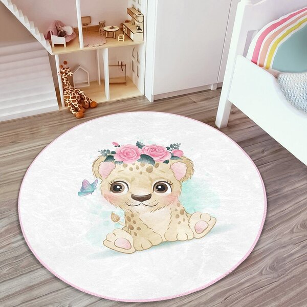 Covor pentru copii alb ø 100 cm Comfort – Mila Home