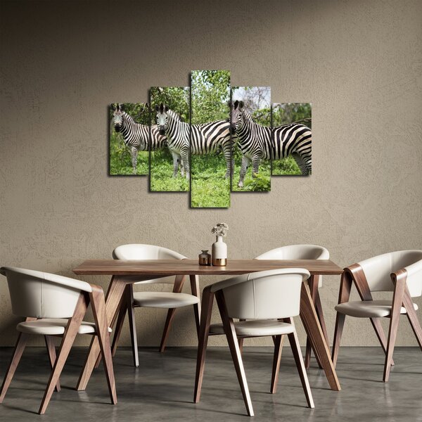 Tablou cu zebre (150x105 cm)