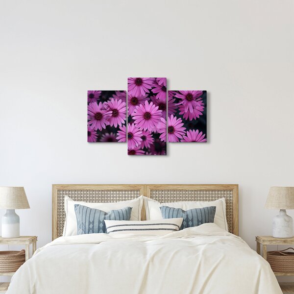 Tablou cu florile roz (90x60 cm)