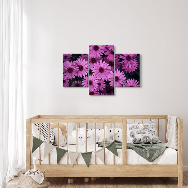 Tablou cu florile roz (90x60 cm)