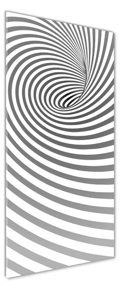 Tablou Printat Pe Sticlă în spirală benzi