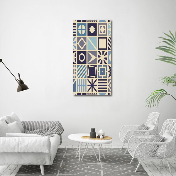 Tablou pe pânză fundal geometrică