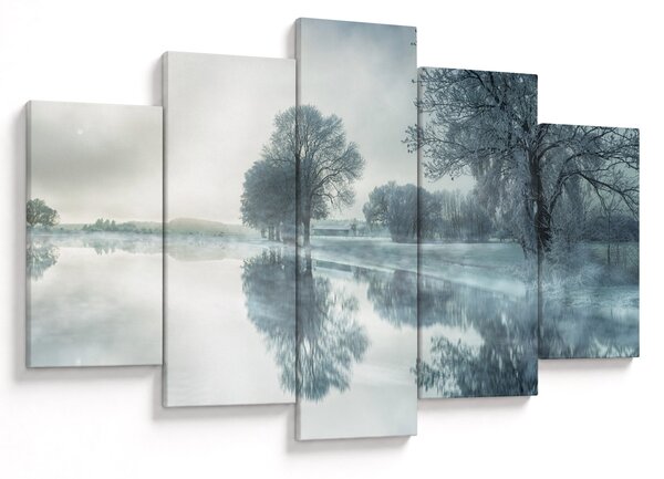 Tablou cu natura iarna (150x105 cm)
