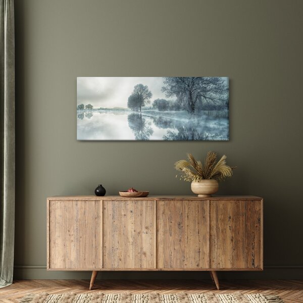 Tablou cu natura iarna (120x50 cm)