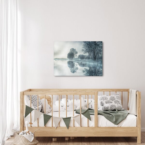 Tablou cu natura iarna (70x50 cm)