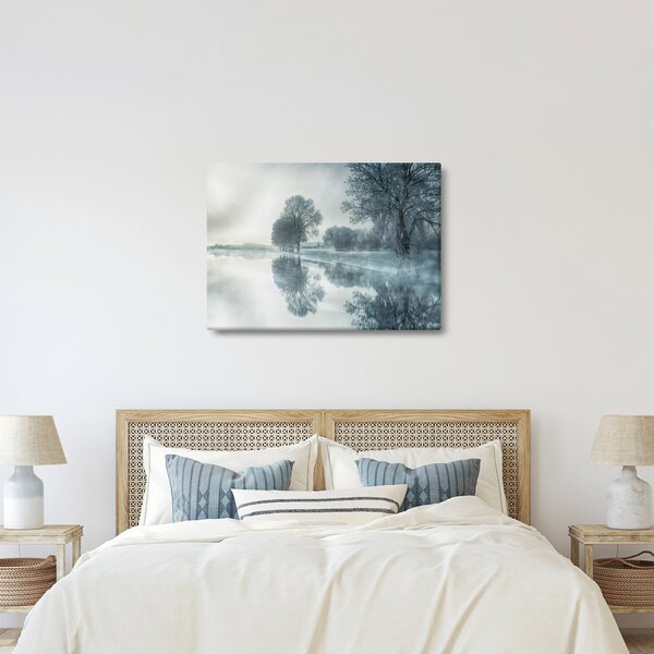 Tablou cu natura iarna (70x50 cm)