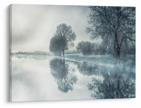 Tablou cu natura iarna (70x50 cm)