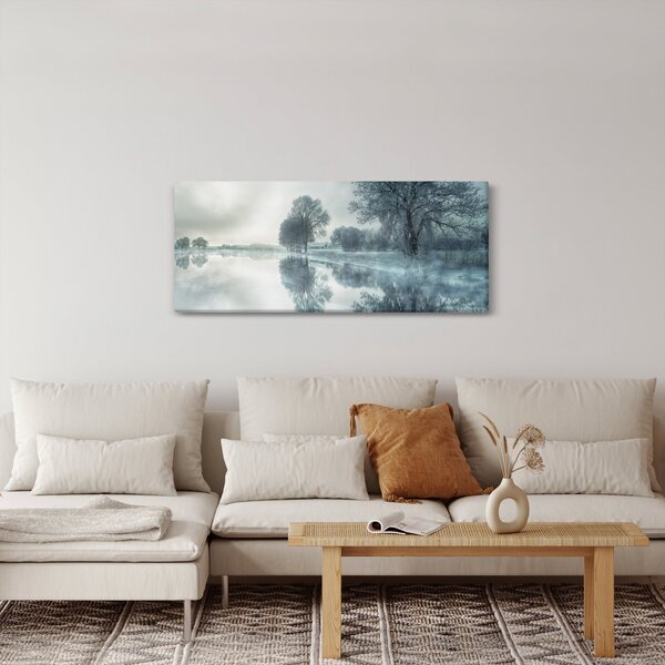 Tablou cu natura iarna (120x50 cm)