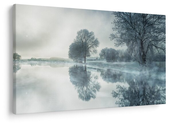 Tablou cu natura iarna (90x60 cm)