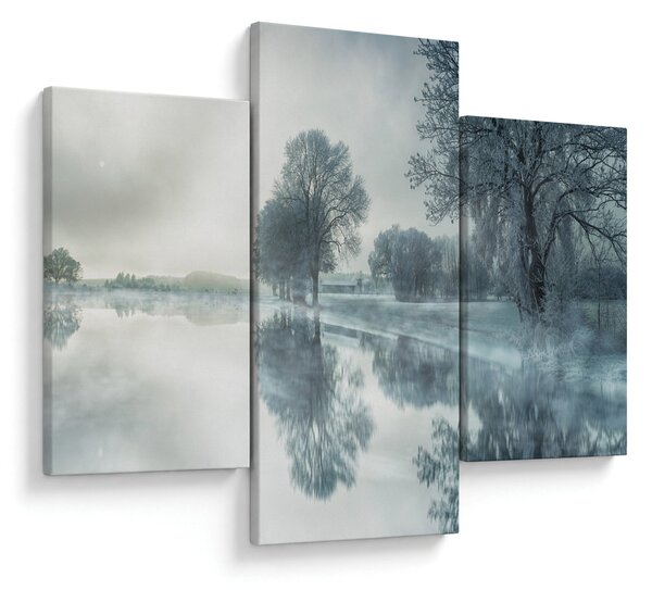 Tablou cu natura iarna (90x60 cm)