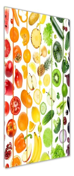 Tablou din Sticlă Fructe si legume