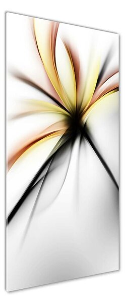 Fotografie imprimată pe sticlă floare abstract