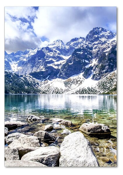 Fotografie imprimată pe sticlă Marine ochi Tatry