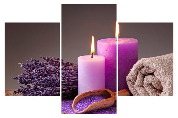 Tablou cu produsele spa (90x60 cm)