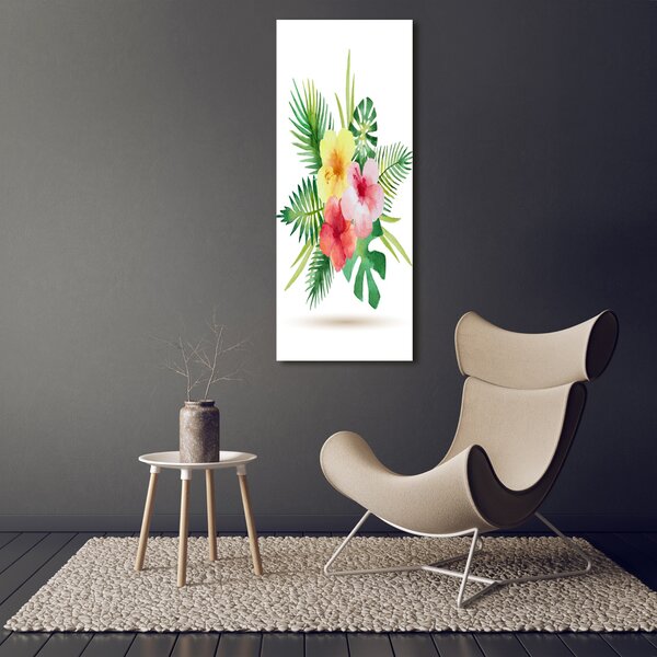 Tablou pe pânză canvas flori Hawaii