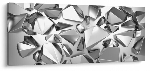 Tablou cu abstracție 3D (120x50 cm)
