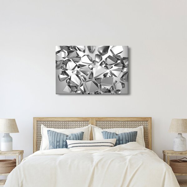 Tablou cu abstracție 3D (90x60 cm)