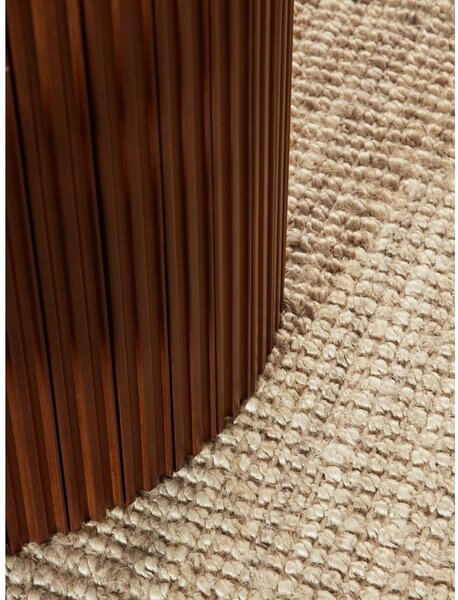 Covor crem rotund din iută ø 160 cm Bouclé Jaipur – Hanse Home