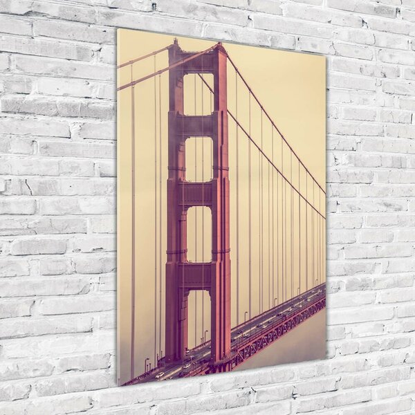 Imagine de sticlă Podul din San Francisco