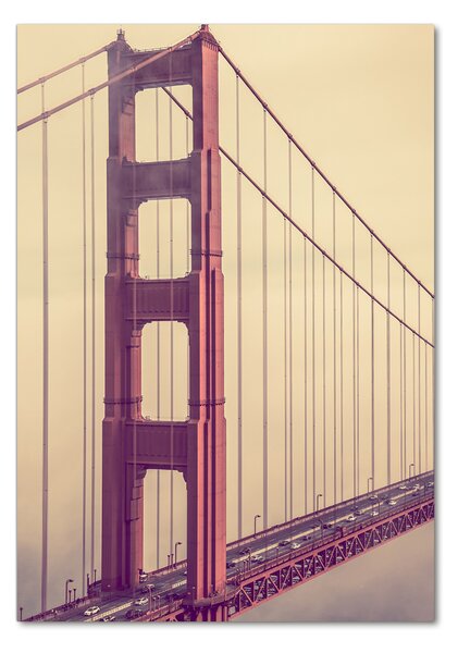 Imagine de sticlă Podul din San Francisco