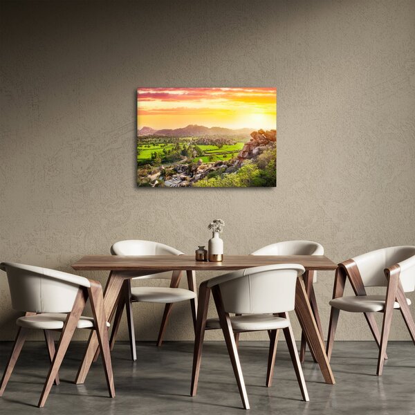 Tablou cu valea Hampi în India (70x50 cm)