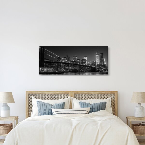 Tablou cu podul Brooklin în New York (120x50 cm)