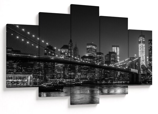 Tablou cu podul Brooklin în New York (150x105 cm)